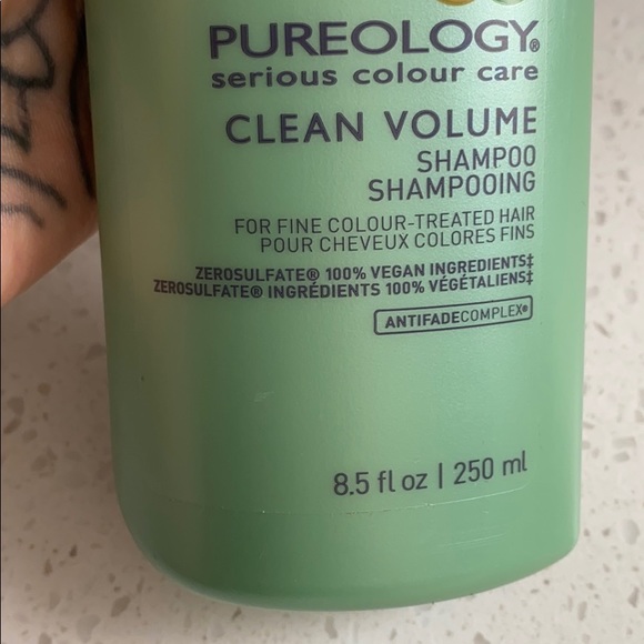 Pureology clean volume shampoo NEW 8.5 oz - Picture 4 of 4